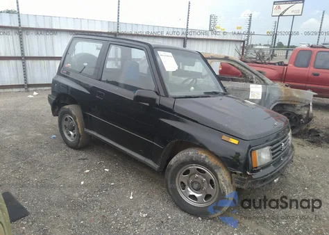 1989 Suzuki Sidekick из США, поврежденный, VIN JS4TA01V1K4100749